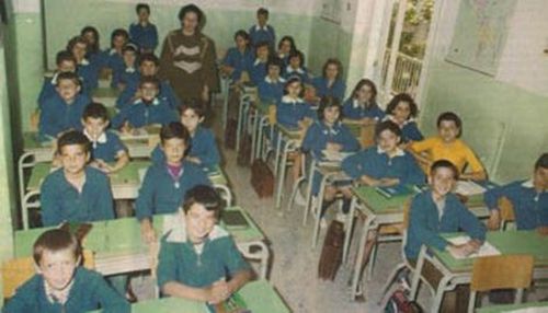 Μια σχολική τάξη του 1970