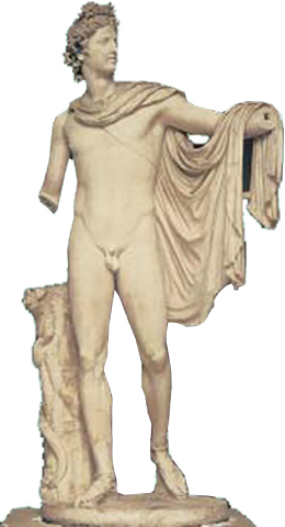 7. Ο Απόλλωνας. Γλυπτό της νεότερης εποχής.