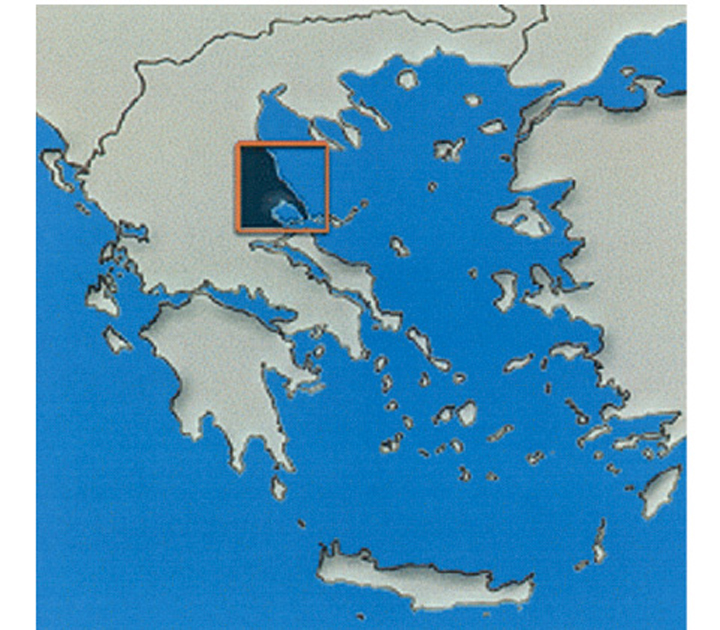 1. Στο πλαίσιο είναι η περιοχή της σηµερινής Μαγνησίας, όπου αναπτύχθηκαν οι πιο σηµαντικοί νεολιθικοί οικισµοί στην Ελλάδα: το Σέσκλο και το ∆ιµήνι.