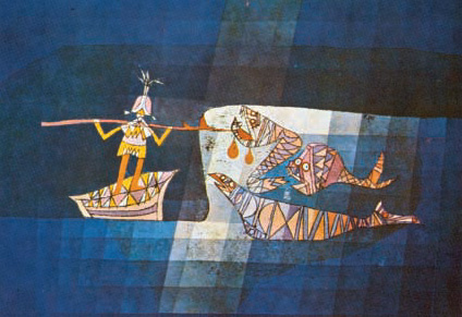 7. Π. Κλέε. Σκηνή Μάχης από την Κωμικοφαντασική Όπερα «Ο Ναύτης». 1923