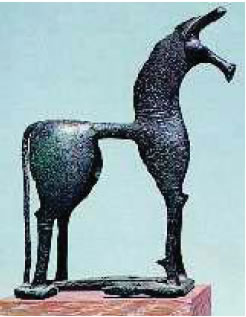2. Χάλκινο άλογο (Αθήνα, Εθνικό Αρχαιολογικό Μουσείο)