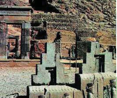 4. Ερείπια των ανακτόρων της Περσέπολης