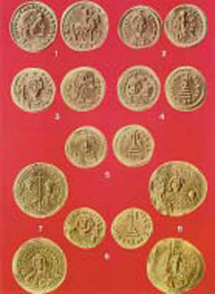 2. Τα χρυσά βυζαντινά νομίσματα ήταν περιζήτητα και έξω από τα σύνορα της αυτοκρατορίας.