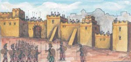 1. Πέρσες και Άβαροι πολιορκούν την Κωνσταντινούπολη.