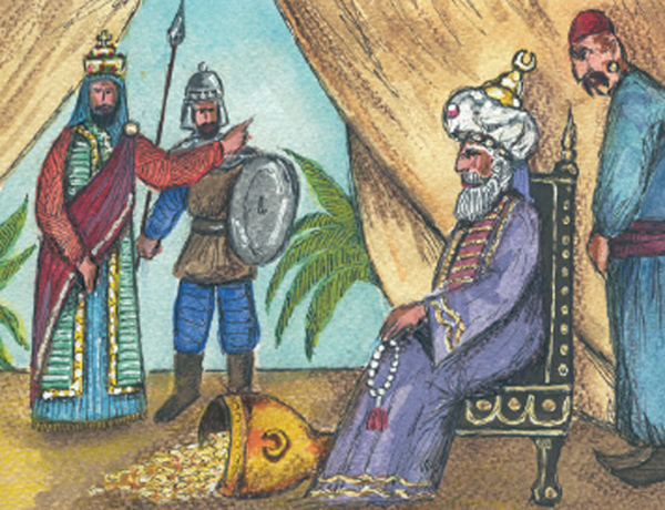 3.α. Οι Βυζαντινοί απορρίπτουν τις προτάσεις του Άραβα Χαλίφη της Βαγδάτης.