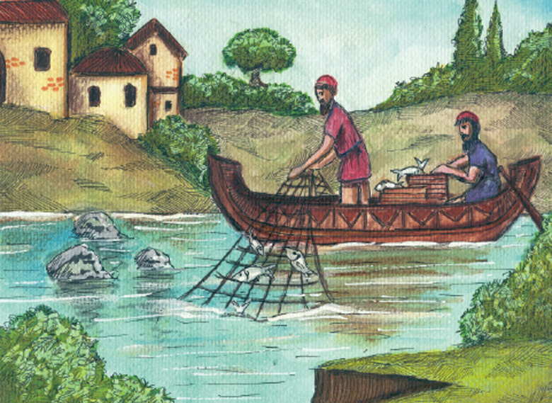 2. Στους Βυζαντινούς άρεσε ιδιαίτερα το ψάρεμα.