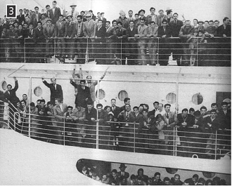 Έλληνες μετανάστες φτάνουν στην Αυστραλία (1956)