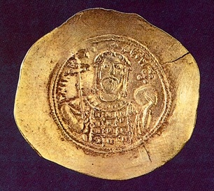 Χρυσό νόμισμα του Νικηφόρου Γ΄ Βοτανειάτη (1078-1081). Αθήνα. Νομισματικό Μουσείο.