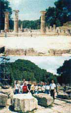 Μαθητές στην αρχαία Ολυμπία