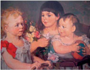 Περικλής Πανταζής: «Τα τρία παιδιά» (1880)