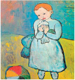 Pablo Picasso: «Το παιδί με το περιστέρι» (1901)