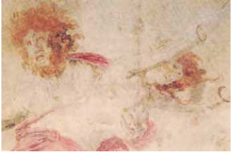 332. Βεργίνα «Η αρπαγή της Περσεφόνης» τοιχογραφία ταφικού μνημείου 4ος αι. π.Χ. Αποδίδεται στο ζωγράφο Νικόμαχο.