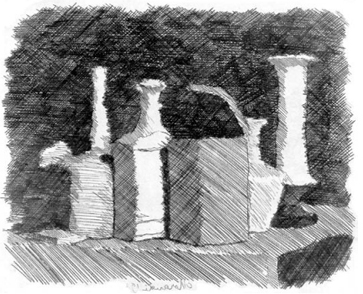 136. Τζ. Μοράντι «Νεκρή φύση με έξι αντικείμενα» 1930