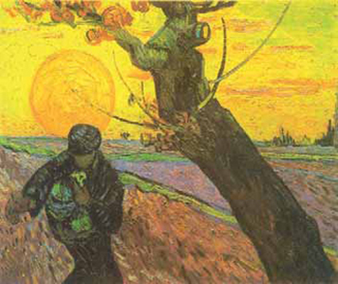 5. Βαν Γκογκ,«Ο σπορέας», 1888, λάδι σε μουσαμα.