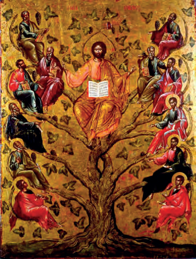 Χριστός η Άμπελος, Θεοφάνης ο Κρης (1550)