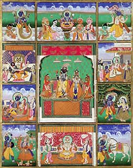 Οι δέκα ενσαρκώσεις (αβατάρα) του θεού Βισνού του Ινδοϊσμού