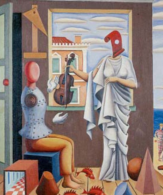 Ν. Εγγονόπουλος, «Ποιητής και Μούσα» (Εθνική Πινακοθήκη)