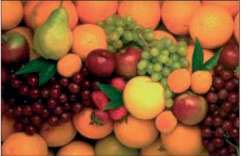 Εικ. 5.11 Τα φρούτα περιέχουν γλυκόζη και φρουκτόζη