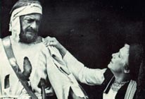 Mενέλαος και Γερόντισσα (B. Kανάκης – E. Zαφειρίου, Eθνικό Θέατρο, 1977, σκην. A. Σολομός)