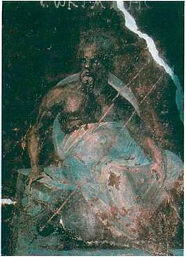 Ο Σωκράτης. Νωπογραφία από την Έφεσο (1ος αι. π.Χ.).