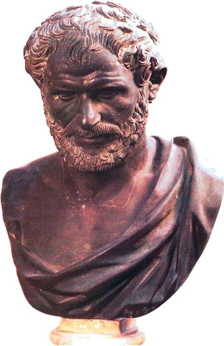 Προτομή του Αριστοτέλη (Νεάπολη, Εθνικό Μουσείο).