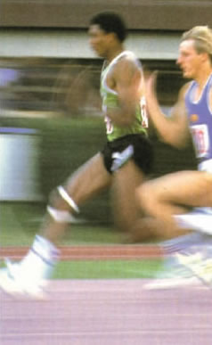 Εικόνα 1.1.14 H ταχύτητα των αθλητών τη στιγμή της φωτογράφησης είναι η στιγμιαία ταχύτητά τους.