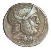 Τετράδραχμο Σελεύκου που φέρει ως παράσταση το κεφάλι του βασιλιά. Κόπηκε στην Περσέπολη στις αρχές του 3ου αι. π.Χ. (Λονδίνο, Βρετανικό Μουσείο)