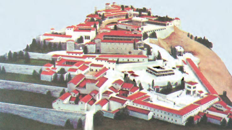 Η Πέργαμος, η πρωτεύουσα του κράτους των Ατταλιδών. Το μικρό ελληνιστικό βασίλειο της Περγάμου ιδρύθηκε (293 π.Χ.) μετά από τα άλλα μεγάλα βασίλεια. Η πόλη ήταν οικοδομημένη σε τρεις εξώστες και διακοσμημένη με λαμπρά μνημεία μεταξύ των οποίων και ο βωμός του Διός.