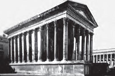 Ναός της Fortuna Primigenia στην Πραινέστη (περ. 80 π.Χ.). Τυπικός ρωμαϊκός ναός.