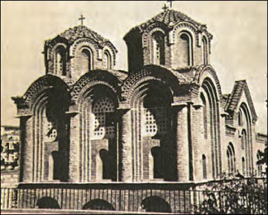 Η Παναγία των Χαλκέων, Θεσσαλονίκη. Εγκαινιάστηκε το 1028.