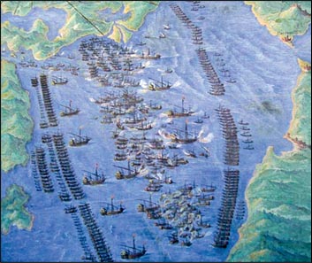 Λίγο πριν τη Ναυμαχία της Ναυπάκτου (7 Οκτωβρίου 1571)