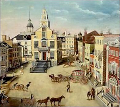 Η Βοστώνη στο τέλος τον 18ου αιώνα