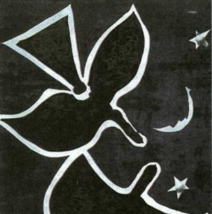 Georges Braque (Μπρακ) (1882-1963), Πουλιά σε μπλε φόντο (π. 1952-6)