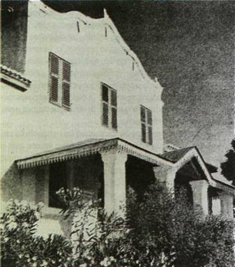 Το σπίτι του Σολωμού στη Ζάκυνθο, πριν καταστραφεί εντελώς από τους σεισμούς του 1953