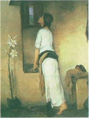 Νικηφόρος Λύτρας (1832-1904), Προσμονή, Εθνική Πινακοθήκη