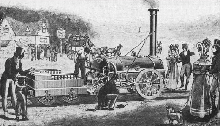 Η ανακάλυψη της ατμομηχανής, η ανάπτυξη του σιδηροδρομικού δικτύου και γενικότερα των μεταφορών συνέβαλαν στην περαιτέρω ανάπτυξη της βιομηχανίας (The universal history of the world, Golden Press, New York).