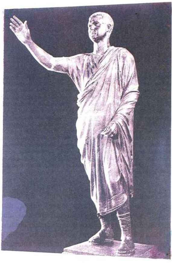 Άγαλμα Ρωμαίου ρήτορα (από το Sanguineto μετά το 89 π.Χ.)