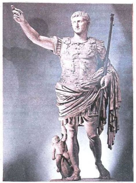 Άγαλμα του Αυγούστου («Ο Αύγουστος της Primaporta», 19 π.Χ.)