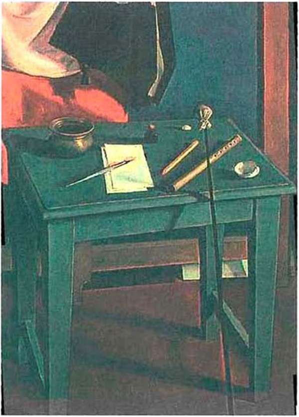 Γιάννης Μόραλης (γεν. 1916), «Στο τραπέζι» (1947) Εθνική Πινακοθήκη