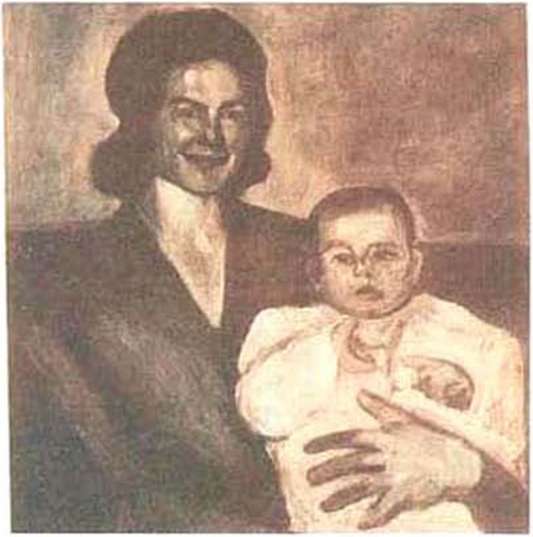 Τζούλιο Καΐμη (1897-1982), «Γυναίκα με παιδί»