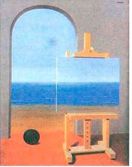 René Magritte (1898-1907), «Ανθρώπινη κατάσταση» II (1935)