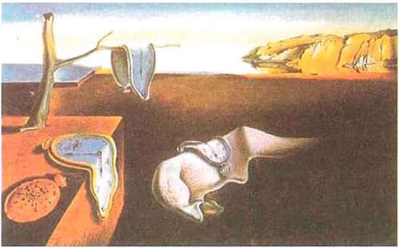 Salvador Dali (1904-1989). «Η επιμονή της μνήμης ή Τα μαλακά ρολόγια» (1931) Μουσείο Μοντέρνας Τέχνης, Νέα Υόρκη