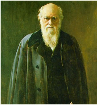 Εικόνα 3.5: Ο Κάρολος Δαρβίνος σε ηλικία 76 ετών