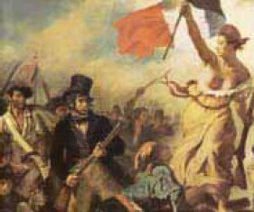 φωτ.12.7 «Η ελευθερία οδηγεί το Λαό» Ευγ. Ντελακρουά Μουσείο Λούβρου, Παρίσι.