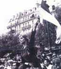φωτ. 4. 5 Εξέγερση του Μάη του ‘68 στο Παρίσι.
