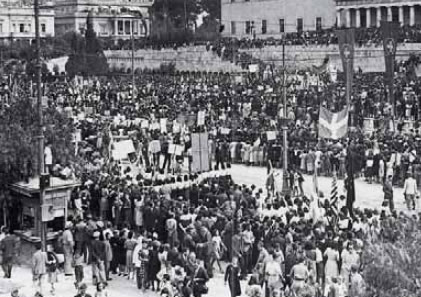 4. Η απελευθέρωση της Αθήνας, 12 Οκτωβρίου 1944.