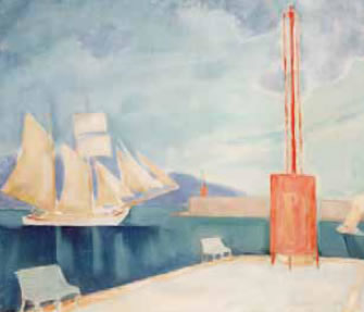 1. Κωνσταντίνος Παρθένης, Το λιμάνι της Καλαμάτας, 1911.