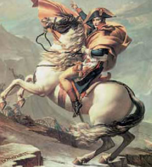 2. Ζ.Λ. Νταβίντ, Ο Ναπολέων διασχίζει τις Άλπεις.
