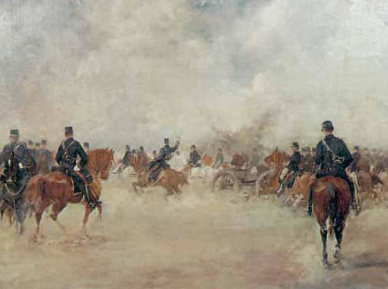 4. Γ. Ροϊλός, Η μάχη των Φαρσάλων, 23 Απριλίου 1897. Μία από τις μάχες του ελληνοτουρκικού πολέμου του 1897.