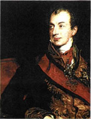 Ο Αυστριακός καγκελάριος, πρίγκιπας Μέτερνιχ (Klemens von Metternich, 1773-1859).